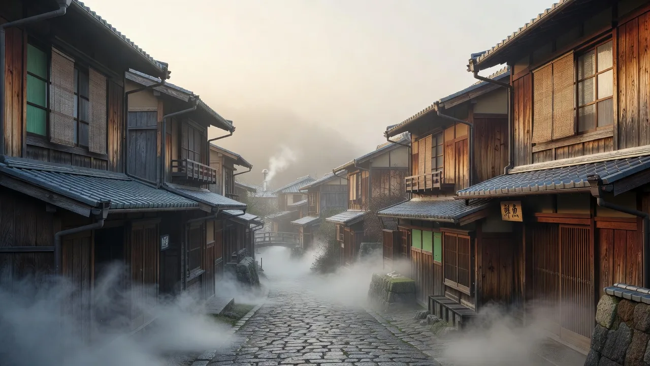高山の古い町並み